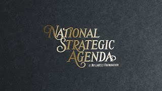 What is the National Strategic Agenda? - No Labels