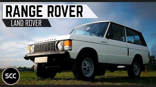 LAND ROVER RANGE ROVER CLASSIC 1975 | 4K | Test drive in top gear - V8 engine sound | SCC TV