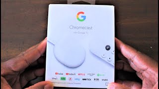 Chromecast with Google TV Unboxing + TV Setup