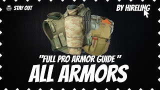 All Armor Guide in game [Stay Out] [Stalker Online] #armor #guide