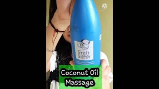 coconut oil facial massage for younger skin #viral #shorts #YouTube #viralshorts