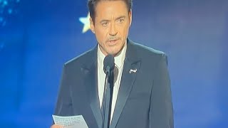 Robert Downey Jr. Wins Best Supporting Actor at the Critics Choice Awards 2024