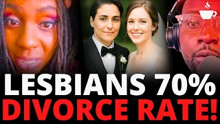 "Women Marrying Women" Worst DIVORCE Rates EVER! Lesbians' Wild 70% Divorce Rate | The Coffee Pod