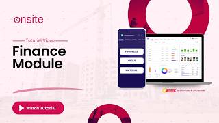 How to Manage Construction Finance & Accounts in Onsite | Full Tutorial
