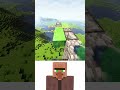 (Flying Machine) Minecraft Villager Oi Oi Oi meme #shorts #minecraft