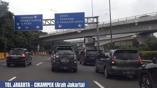 TIMELAPSE Tol Jakarta - Cikampek | Deltamas - Jakarta Inner Ring Road #timelapse #video #carvlog