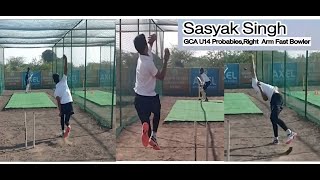 #shorts Sasyak Singh : Young Fast Bowler from Gujarat