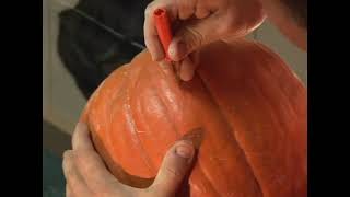 How to Carve a Ghost Pumpkin