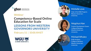 Competency-Based Online Education for Scale: Lessons from Western Governors University