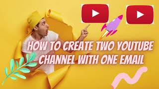 How to Create Multiple Youtube Channels with Same Account | multiple youtube channels