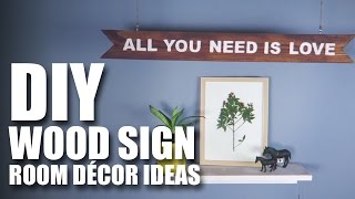 How to make a DIY Wood Sign