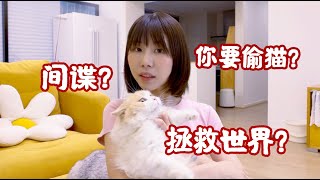 喵星人侵占地球，你能穿越拯救世界吗？｜花花与三猫 Cat Live