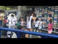 2016.9.25 日 西武レオ・ライナ u0026ブルーレジャンズ ちびっこ ダンス