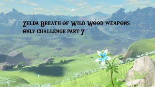 Zelda Breath of Wild Wood weapons only challenge part 7