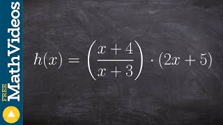 Find the derivative using quotient rule inside of the product rule