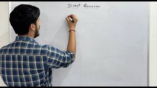 Recursion Day - 03 | Direct Recursion | Part-1 | Linear Recursion