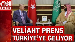 Veliaht Prens Selman, Cumhurbaşkanı Erdoğan ile görüşmek için Türkiye'ye geliyor