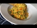 Make this easy VEGETARIAN RICE with vegetables in only 20 MINUTES delicious LUNCH without meat