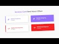 How to Create Service Cards Using Html and Css With Source Code | Crown Coder