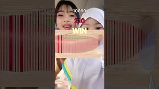 KELUCUAN DARLEEN PERTAMA KALI POTONG BUAH APEL🤗!! #viralvideo #trending #shortviral