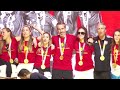 spain madrid celebrates women s world cup win