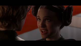 Anakin & Padmé All Kissing Scene | Star Wars Ep II-III • Hayden Christensen and Natalie Portman