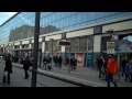 strassenbahn bahnhoff alexanderstrasse berlin germany