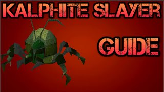 OSRS: Ultimate Kalphite Slayer Guide (2007 Old School RuneScape) 2015 [HD]