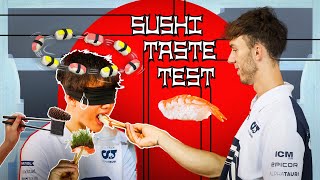 Yuki Tsunoda's Sushi Taste Test!