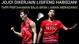 😁MATIKUTU NIH! Jonathan Christie vs LiShiFeng. Jalan tol. Menang 2set langsung Badminton Bulutangkis