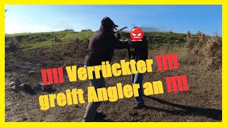 Angeln an der Elbe eskaliert ich werde angeriffen und die Polizei muss kommen 😱😱😱⚠️Nachbearbeitet ⚠️