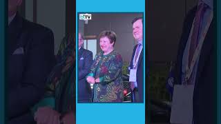 G20 Summit: IMF MD Georgieva Dances With Folk Artists At Delhi Airport