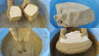 ASMR: Multani Mitti Texture Water Crumbling 💦💦