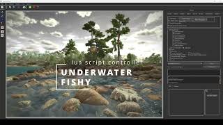 lua script fish controller C++ & OpenGl