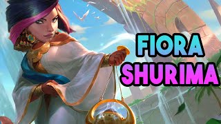 Fiora Shurima with New Cards!  | Demacia \u0026 Shurima | Legends of Runeterra Deck  (LoR Decks)