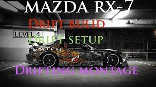 Gran turismo 6 ll drift build and setup MAZDA RX-7 ll Drifting Montage [gt6]