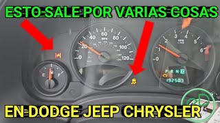 JEEP PATRIOT COMPASS JOURNEY NO ACELERA SALE UN RAYO P2173 P0108