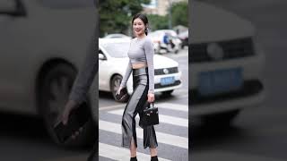 爱笑的女生运气都不会太差吧! 抖音街拍穿搭 / Mejores Street Fashion Douyin China