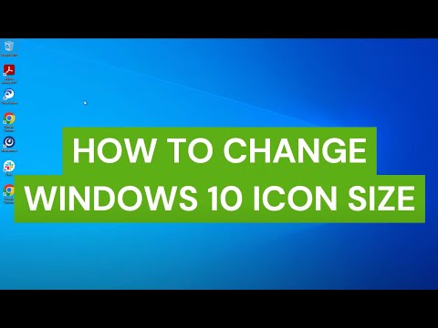 How To Change Desktop Icon Size on Windows 10  2023 Guide