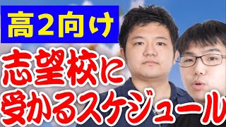 高２向け！受験に受かる為のスケジュール！【大学受験】【西岡壱誠・布施川天馬】【スマホ学園】