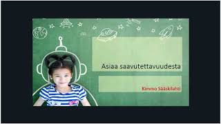 Asiaa Saavutettavuudesta – Tieturi webinaari