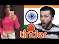 Tinder Swiping Hot Girls in India! (Tinder Passport)