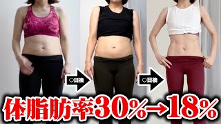 【爆やせ】体脂肪率30%の人が18%になれるSUPER滝汗HIIT🔥たった１回でお腹・背中、二の腕、足スッキリして全身脂肪燃燃する有酸素運動🔥 | 更年期でも酸化糖化防いで痩せる