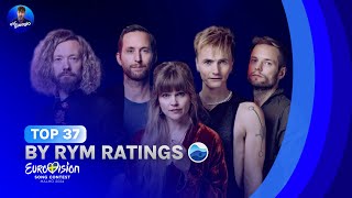 Eurovision 2024: Top 37 by Rate Your Music Ratings!