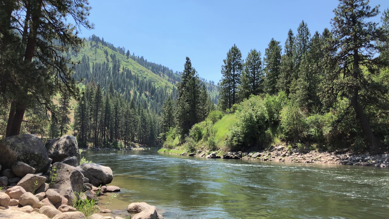 Payette River Near Banks, Idaho. - YouTube