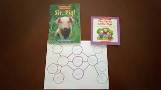 In Spanish: a Double Bubble Map