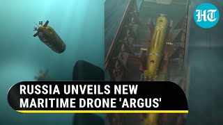 Russia Unveils Maritime Drone To Counter Western & Ukrainian Sabotage Attempts | Watch