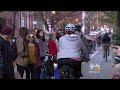 philly residents create human bike lane to demand safe streets