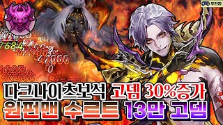 [세븐나이츠] 13만 고뎀?!고뎀 피해30%증가 보석 각 징벌\u0026천벌 조합!칠대성 원펀맨 수르트가 돌아왔다!두한깡 세나결투장 리뷰