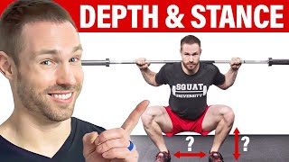 Squat Form For Your Anatomy [Perfect Depth Stance And Width]